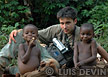 Luis Devin and Baka Pygmies