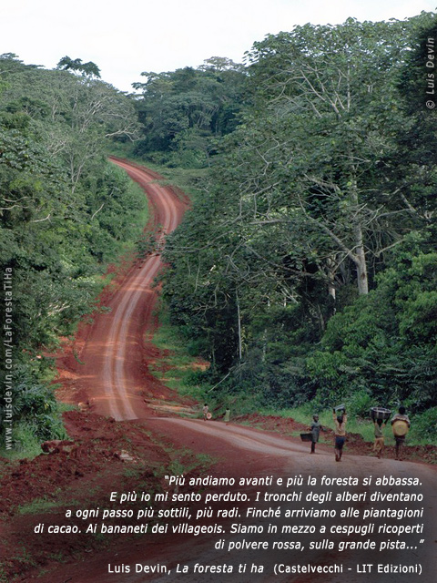 La grande pista, dalle ricerche antropologiche di Luis Devin in Africa centrale (Camerun)