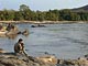 Riprese video lungo un fiume (Gabon)
