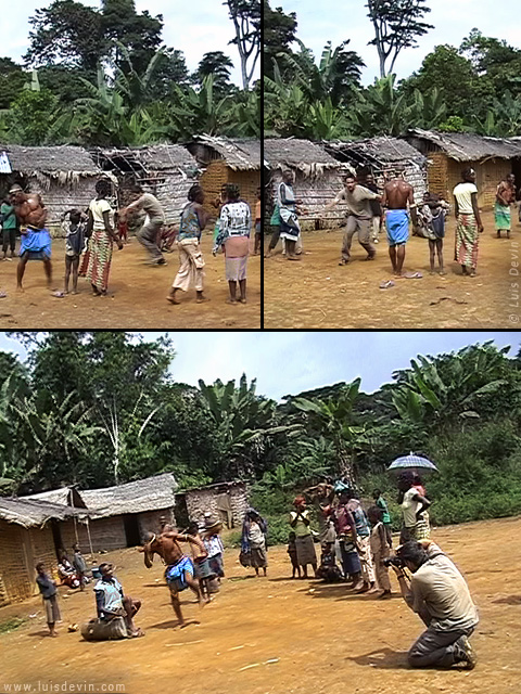 Danze Baka, dalle ricerche sul campo di Luis Devin in Africa centrale (Pigmei Baka, Gabon)