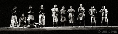 BaAka Pygmies musical concert