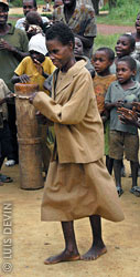 Bakoya Pygmy dancer
