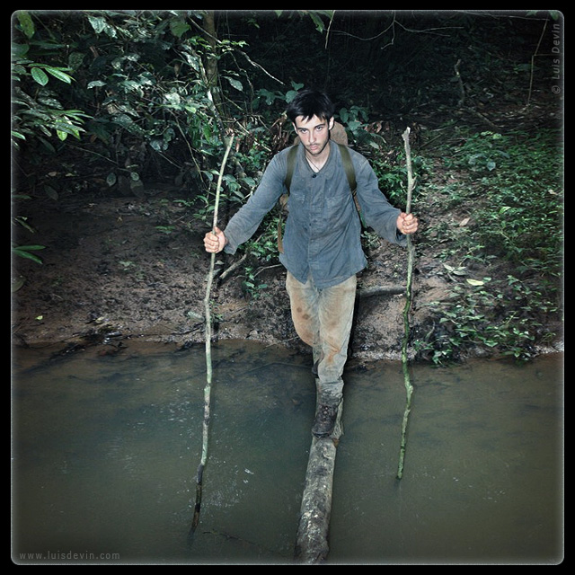 Ford crossing, from Luis Devin's fieldwork in Central Africa (Cameroon)