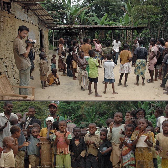 Canti e danze, dalle ricerche sul campo di Luis Devin in Africa centrale (Pigmei Bakoya e Bakota, Gabon)